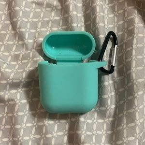 Teal AirPods case